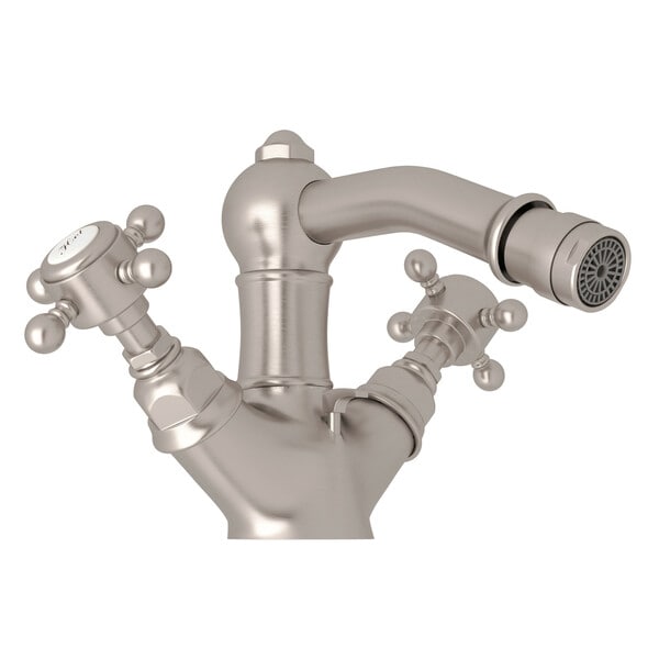 Rohl Italian Bath Single Hole Two Handle Bidet Faucet A1434XMSTN Zoro